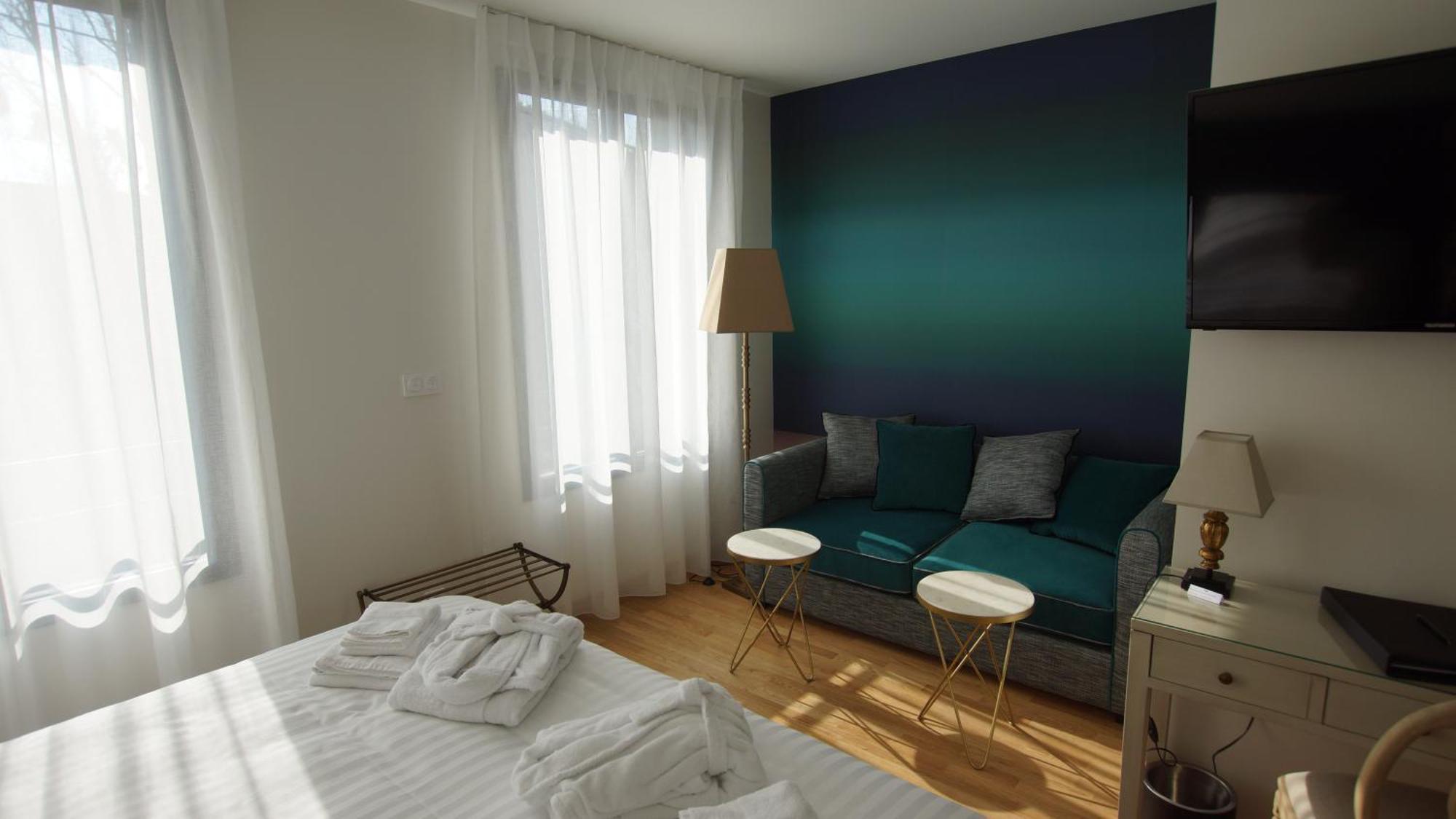 Hotel De Charme L'Oree Du Parc 로만스수르아이져 외부 사진